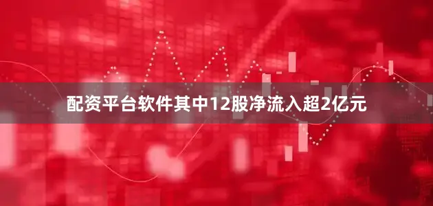 配资平台软件其中12股净流入超2亿元